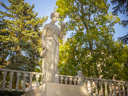 Санаторий «Здоровье» г. Железноводск. Территория